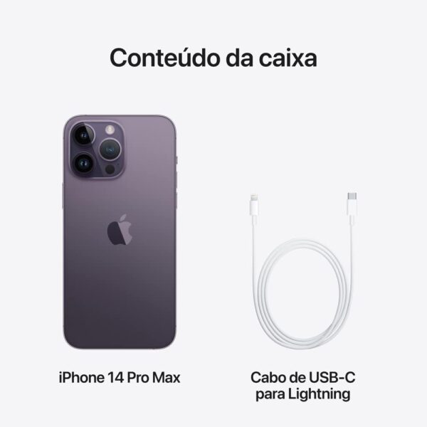 iPhone 14 Pro Max 256gb Chip Fisico - Imagem 7